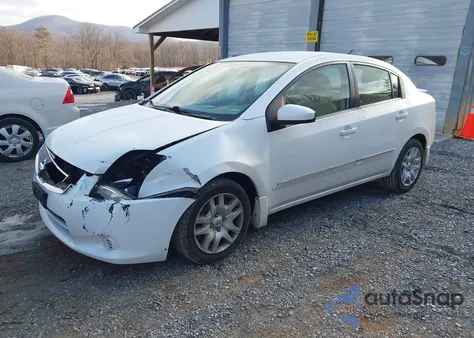 2012 Nissan Sentra 2.0 S z USA, uszkodzony, nr VIN 3N1AB6AP0CL762364